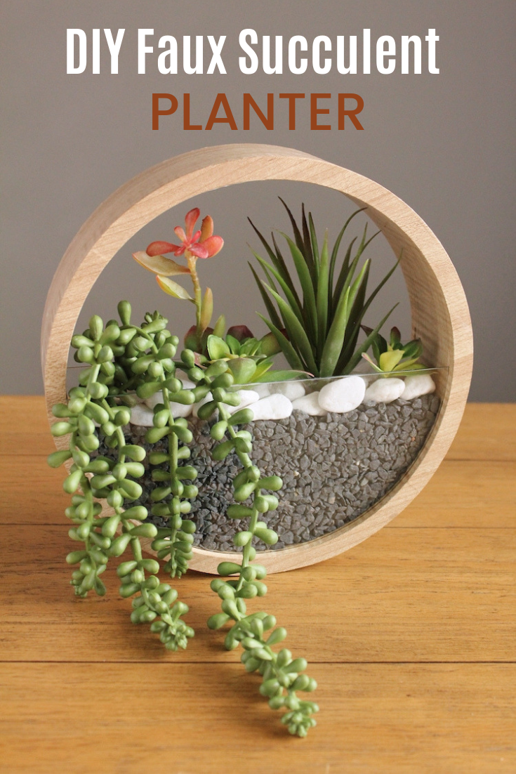 Diy Round Hanging Succulent Planter All Things Target