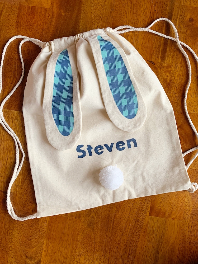DIY Personalized Easter Bag