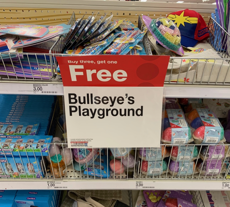 Bullseye’s Playground – Buy 3, Get 1 FREE