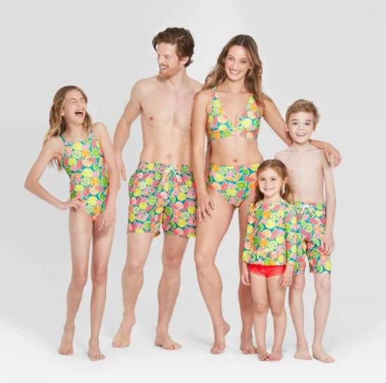 Target Matching Family Swimwear