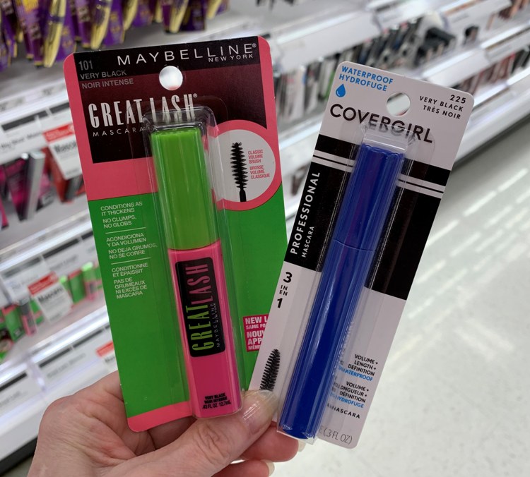 CoverGirl, Maybelline & L’Oreal Mascara as low as $.49