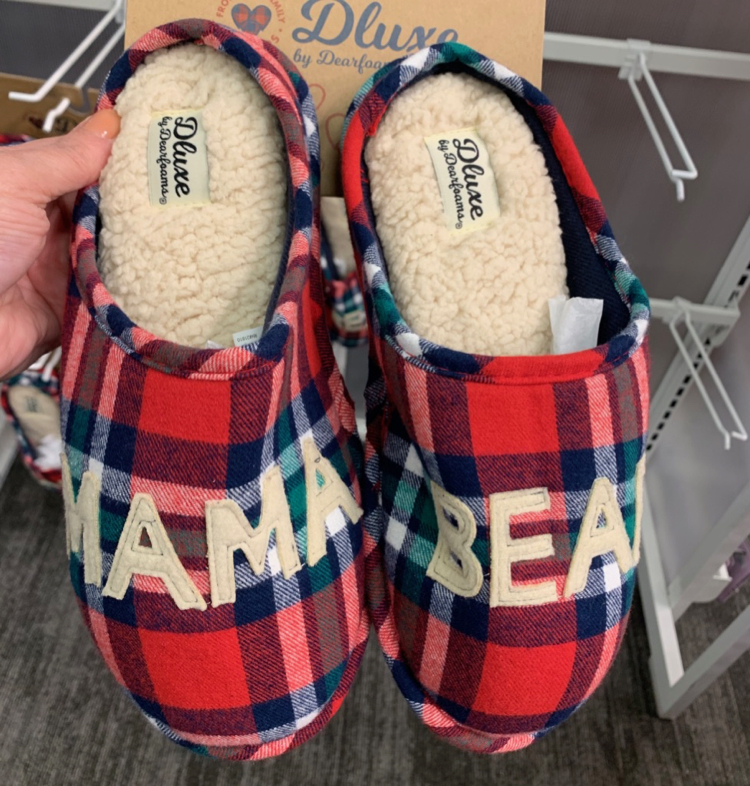 Matching Family Slippers at Target 