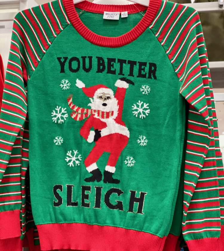 cheap holiday sweaters