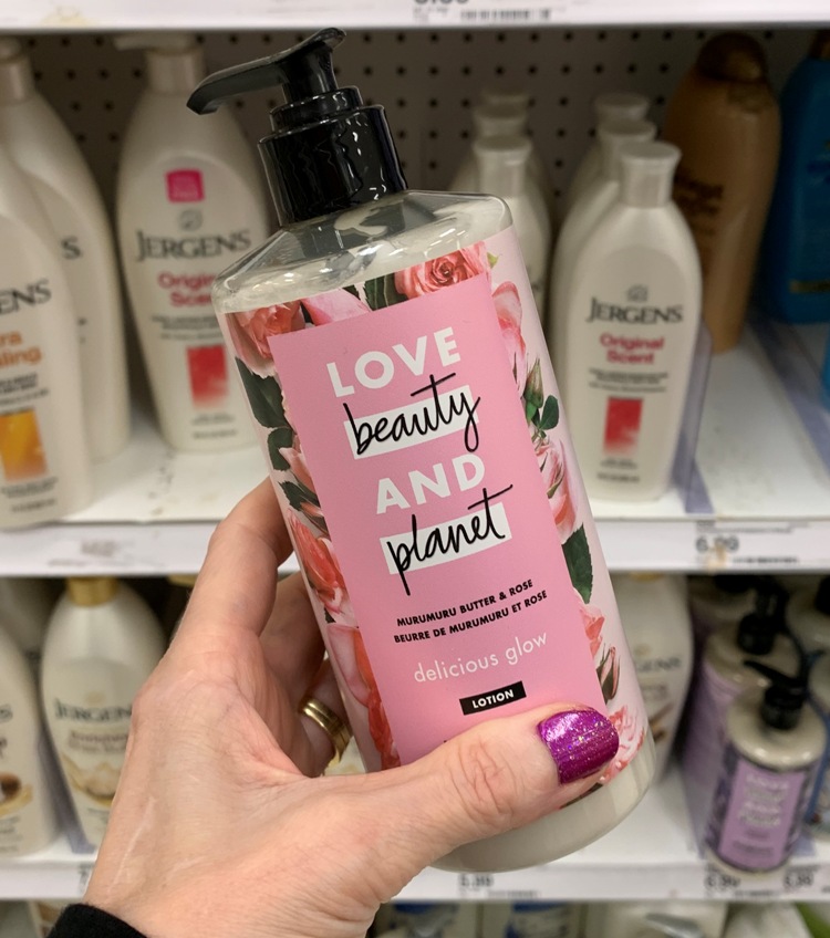 LOVE beauty AND planet Murumuru Butter & Rose Body Lotion 3 Ct