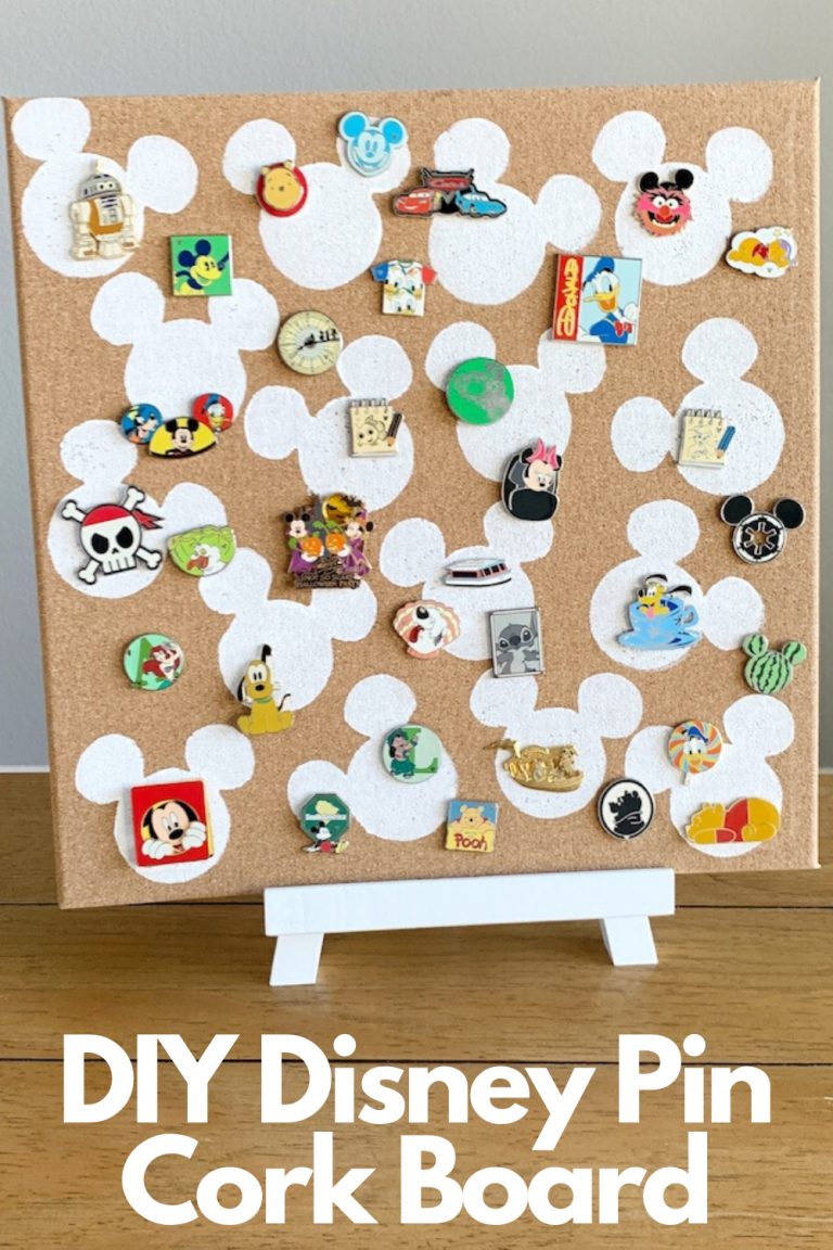 DIY Disney Pin Trading Cork Board