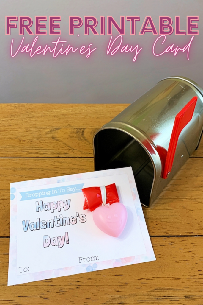 Free Printable Parachute Valentine's Day Card | All Things Target