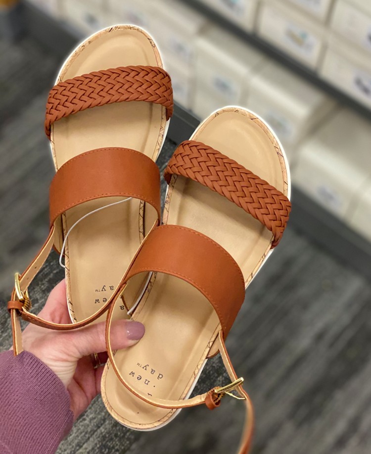 Target women's sandals store clearance