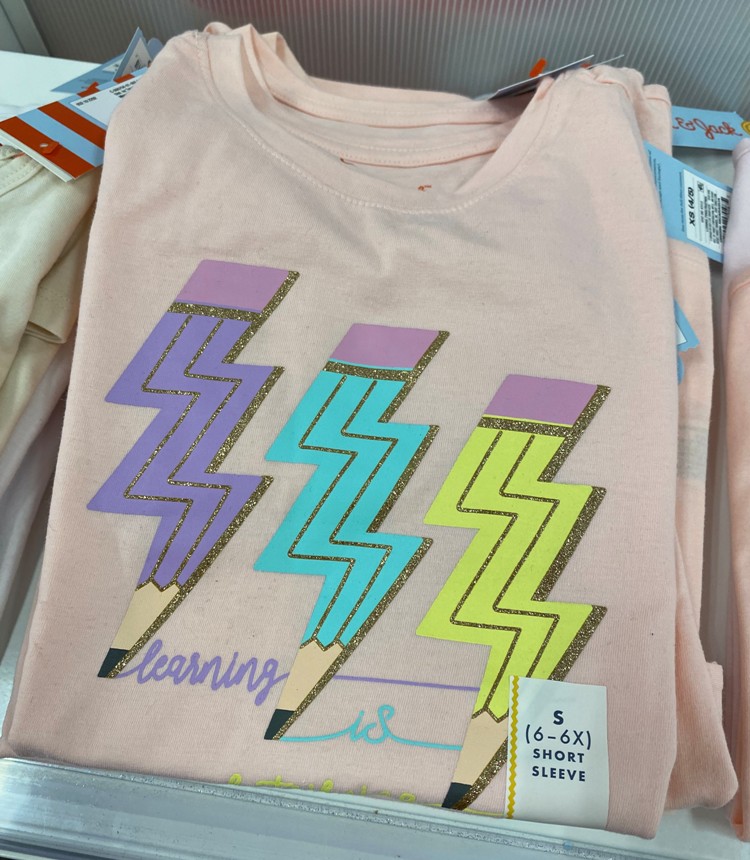 Kids’ Graphic Tees & Girls Leggings $4