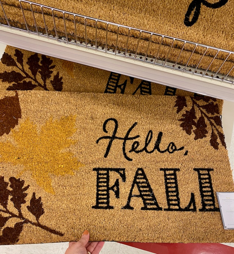 New Fall Doormats at Target