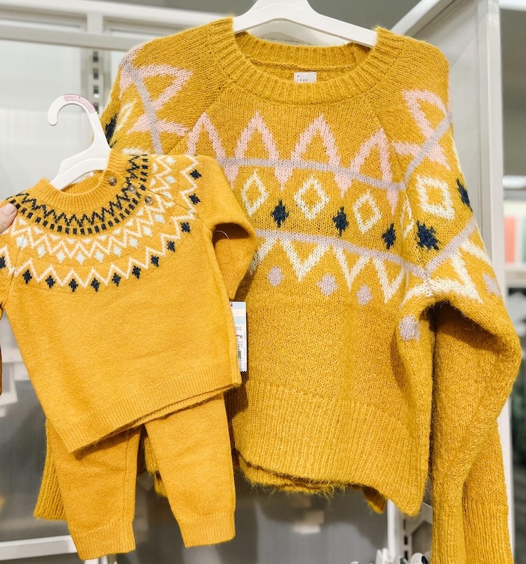 Matching Mommy Me Fair Isle Sweaters All Things Target