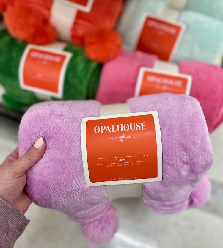 Opalhouse Pom Pom Throw Blanket