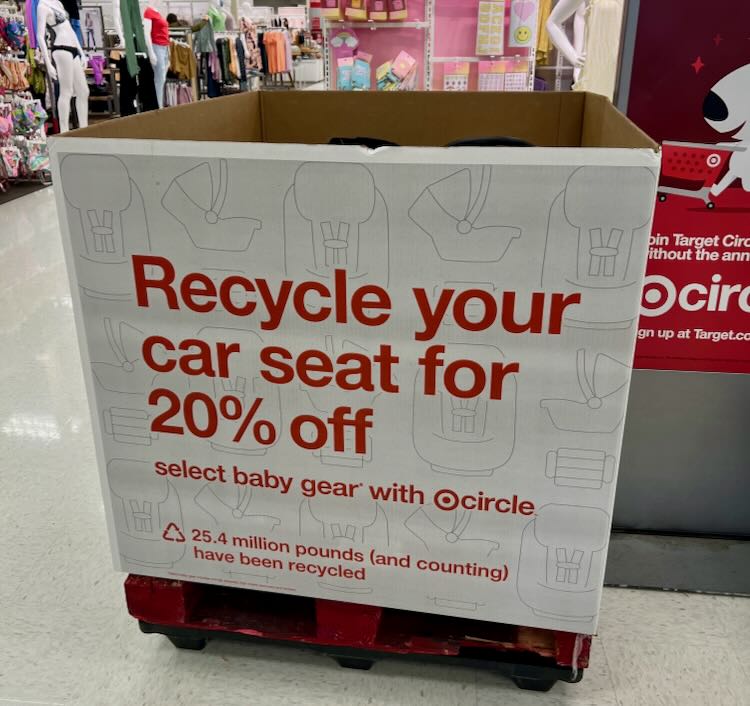 Target car seat recycle 2018 sale