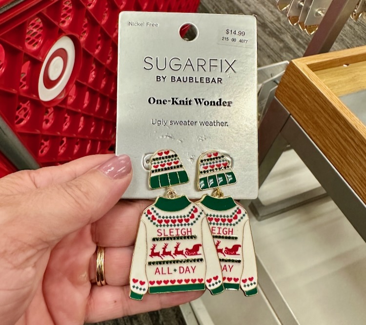 New Sugarfix Holiday Earrings