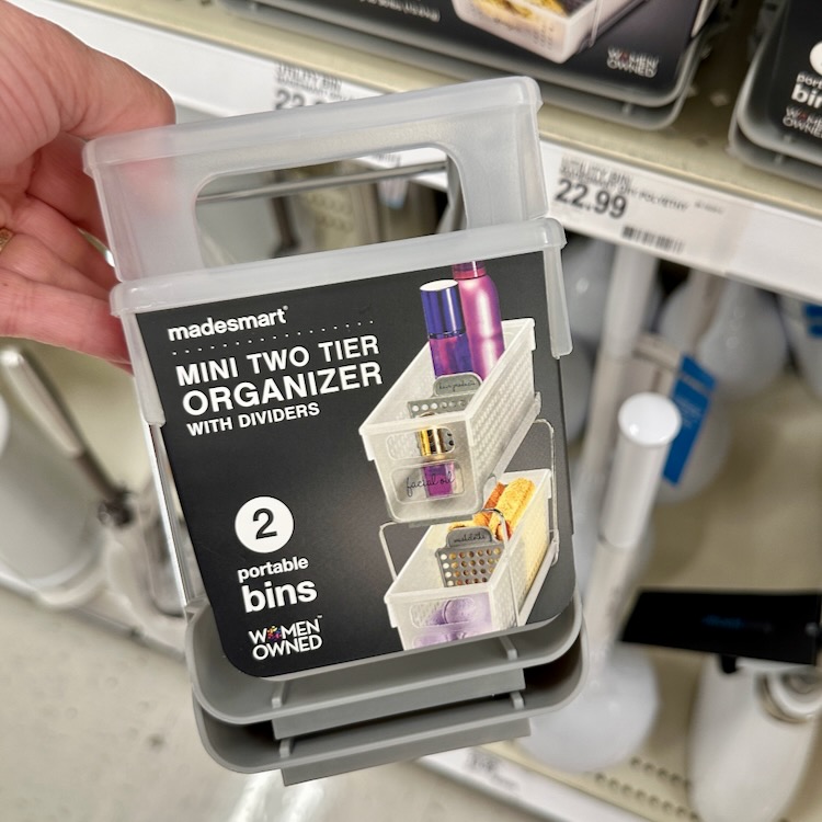 Madesmart Two-Tier Organizer only $9.39