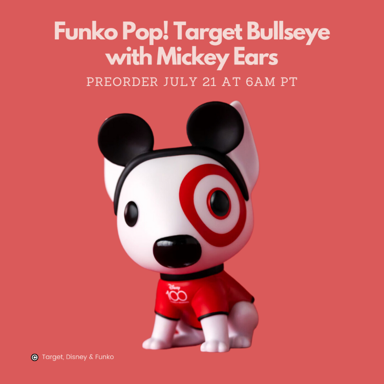 Funko Pop! Target Bullseye with Mickey Ears