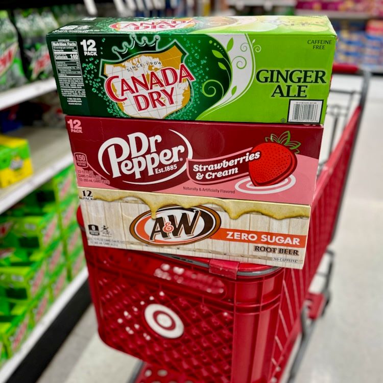Save 50% on 12-pack of Soda when You Buy 3