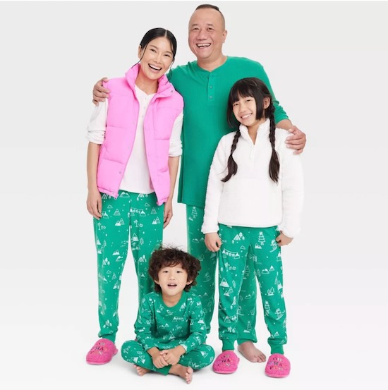 Save 40% on Holiday Matching Family Pajamas