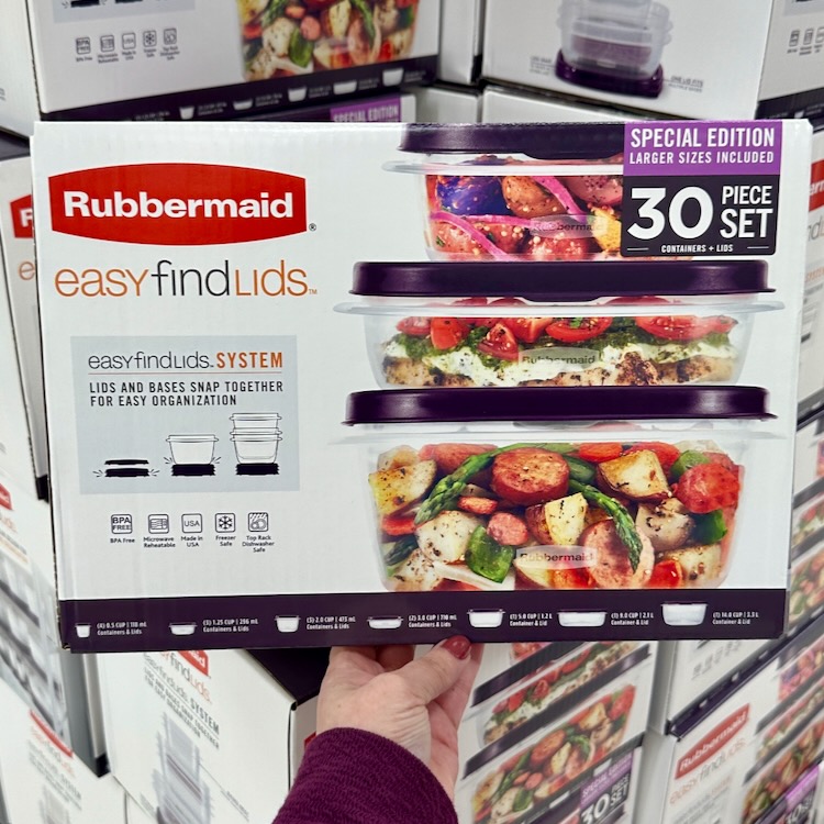 Rubbermaid 10-Piece Food Storage $19.99 at