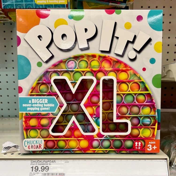 Chuckle & Roar XL Pop It Game