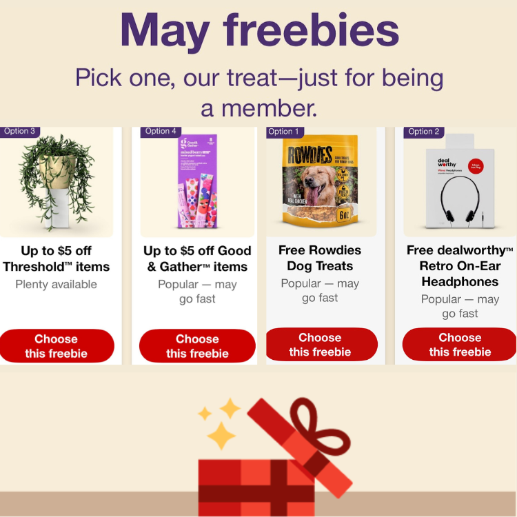 Target Circle 360 Freebies