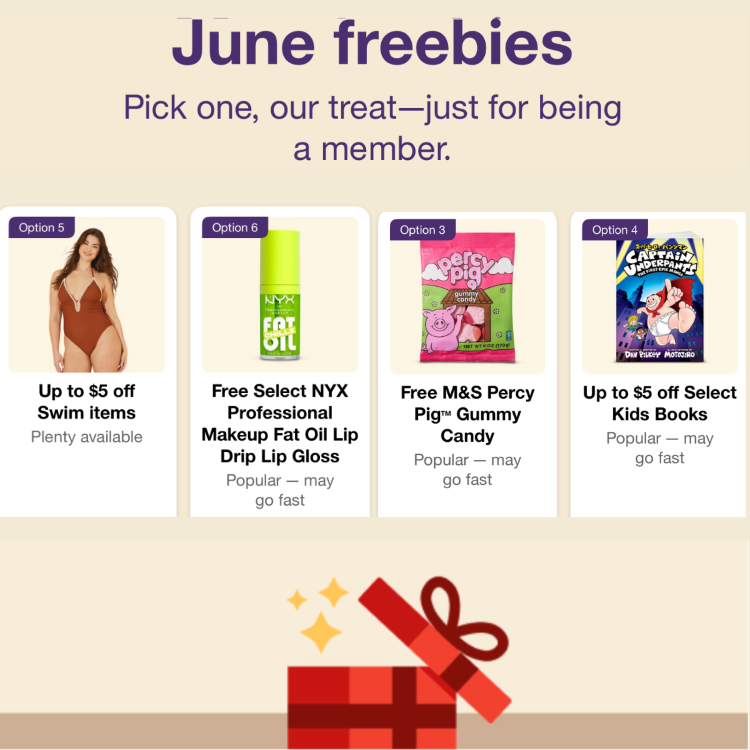 Target Circle 360 Freebies